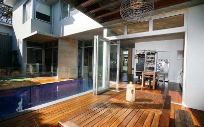 New Coogee house completed with feature rammed earth walls