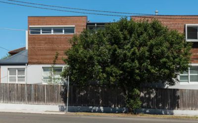 Coogee corner house upper storey completed