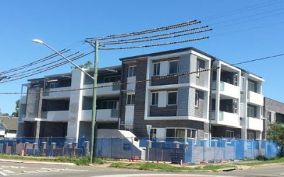Guildford contemporary apartments nearing completion