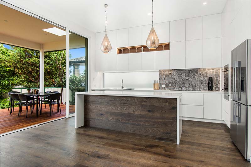 Chifley connections with garden and light - kitchen to outdoor entertaining