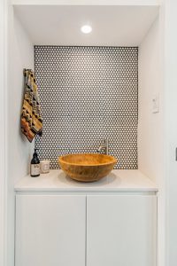 Chifley connections with garden and light - sink and tiles